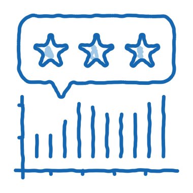 Infographic Revizyon karalama simgesi elle çizilmiş illüstrasyon