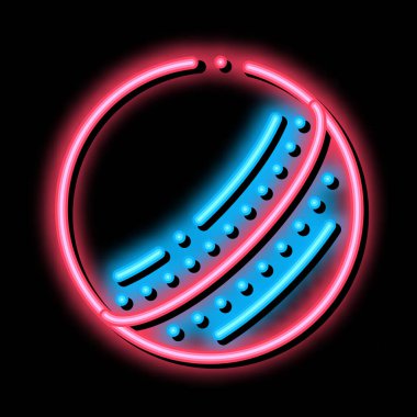 Top neon parlaklık simgesi illüstrasyonu