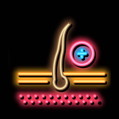 Büyüyen Neon Parıltısı simgesi çizimi