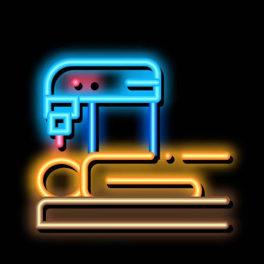 Halkın Tedavi Makinesi Vektör İllüstrasyonu