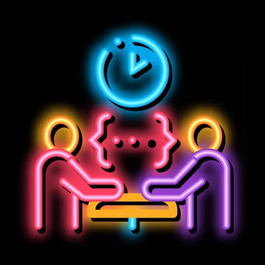 Neon parlaklık simgesi gösterimi ile ilgili uzun tartışmalar