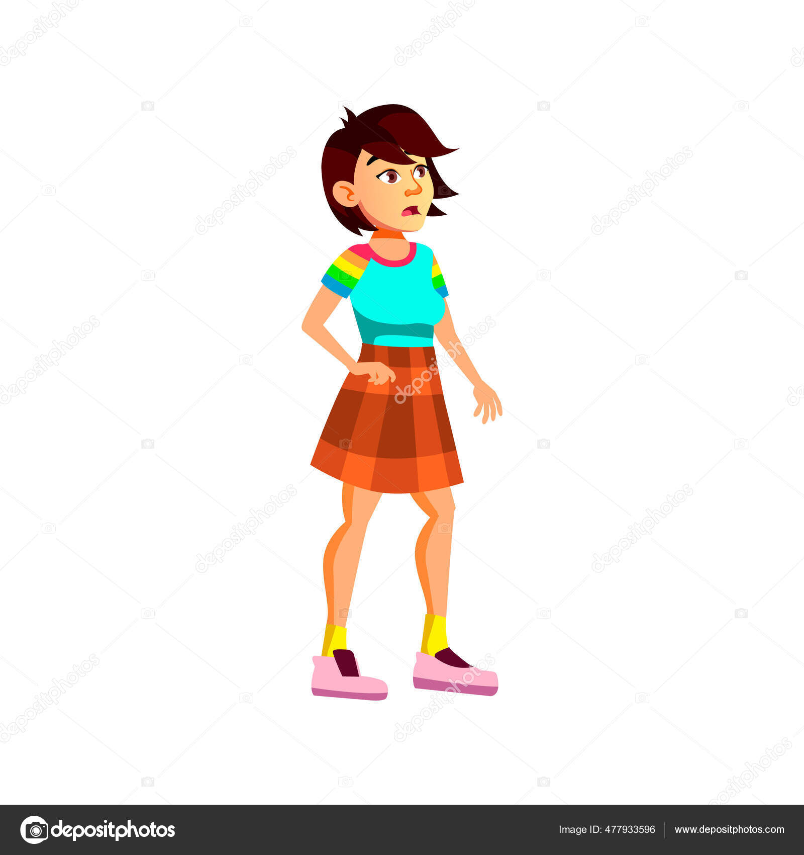 韓国のスタイリッシュな女の子は超高層ビルを見てみましょう ストックベクター C Pikepicture 韓国のスタイリッシュな女の子は超高層ビルを見てみましょう ストックベクター C Pikepicture