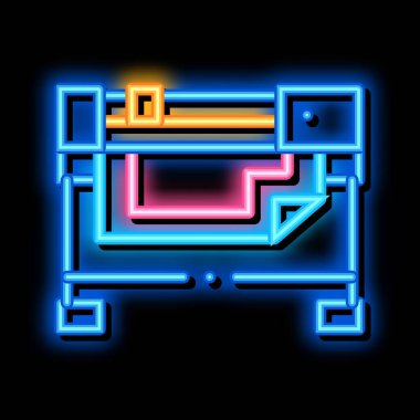 Çalışma simgesi vektör taslağı çizimi için yazıcı