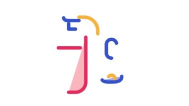 Oksijen Silindiri Yükseliş Ekipman Simgesi Canlandırması