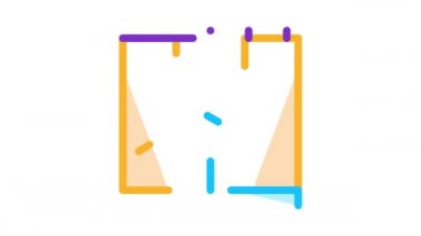 Mikrofon Müzik Elementi Simgesi Canlandırmalı Tiyatro Sahnesi
