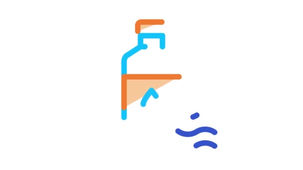 Medikamentenflasche Biohacking Icon Animation — Stockvideo