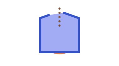 Fabrika Yanma Süreci Metalurjik Simge Canlandırması