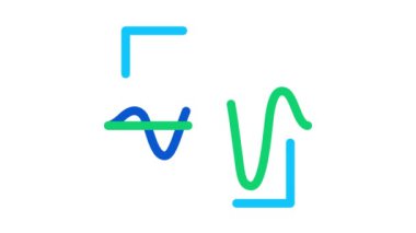 Ses Dalgası Teşhisi Ses Denetimi Simgesi Canlandırması