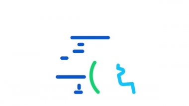 Bilgisayar İnsan Ses Denetim Simgesi Canlandırması