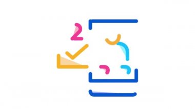 Romantik Mesaj Simgesi Canlandırması