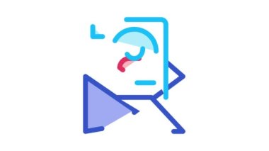 Seçmen Bilgi Sayfası Simgesi Canlandırmasıyla Zarf