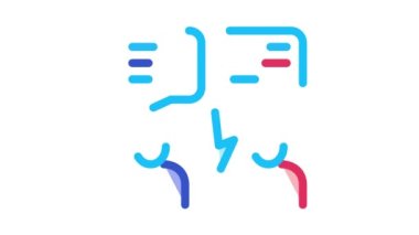 Tartışma Simgesi Canlandırması Oy Veriliyor