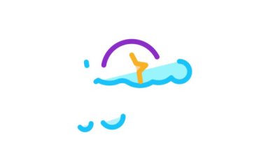 Yıldız İkramiyesi Bulut Simgesi Canlandırması