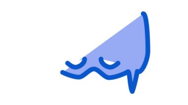 Süper Kahraman Maske Simgesi Canlandırması