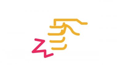 Güçlü Yumruk Simgesi Canlandırması