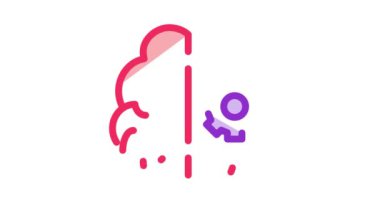 Beyin ve Mekanizma Teçhizat Simgesi Canlandırması