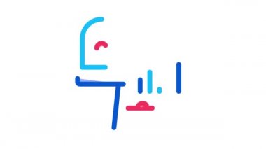 Mikrofon Ses Dalgaları Simge Canlandırması