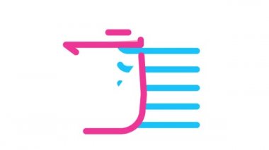 Bebek bezi Yığını Simge Canlandırması