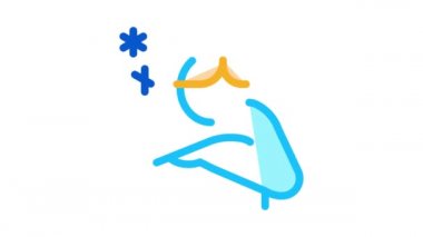 Soğutma Simgesi Canlandırmalı İnsan