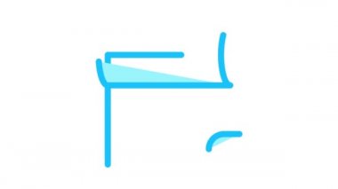 Kumaş Yuvarlama Simgesi Canlandırması