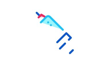 Uyuşturucu Şırıngası Simgesi Canlandırması