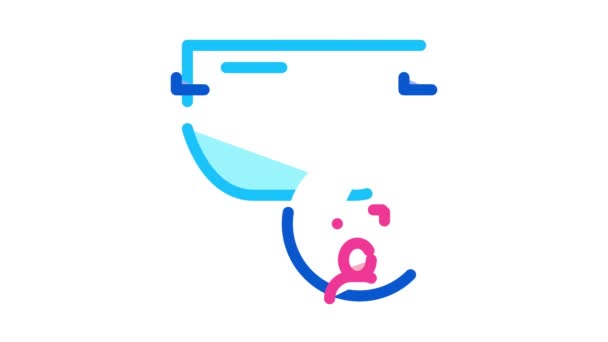 Diaper Newborn Icon Animation — Vídeo de Stock