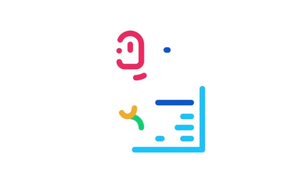 Fingerprint Scan Icon Animation — 비디오