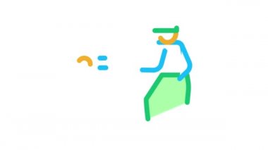 Oyuncu Atış Topu Simgesi Canlandırması