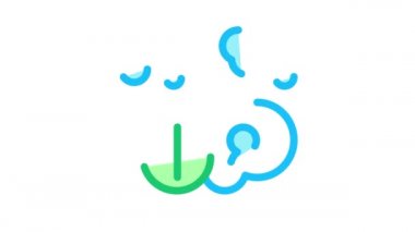 Duman Bitkisi Simgesi Canlandırması