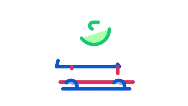 Auto Dollar Coin Icon Animatie — Stockvideo