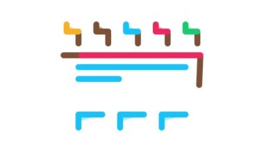 Oyun Alanları Üst Görünüm Simgesi Canlandırması