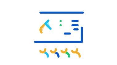 Haplar Kara Tahta Simge Canlandırması