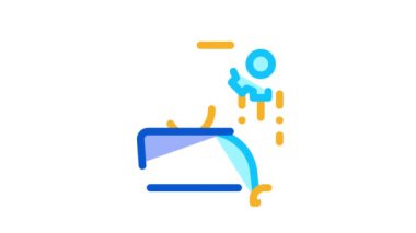 Programcı Çalışma Simgesi Canlandırması