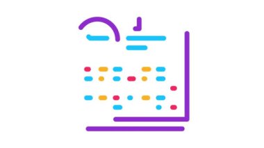 Havaalanı Bilgi Panosu Simge Canlandırması