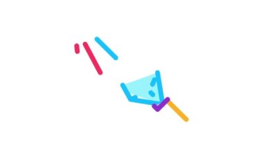 Keskin Ok Başlığı Okçuluk Simgesi Canlandırması