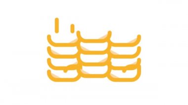 Doğal Buğday Kulakları Simge Canlandırması Topladı