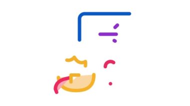 Yabancı Kadın Silüeti Simge Canlandırması