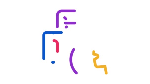 语音翻译器Icon动画 — 图库视频影像