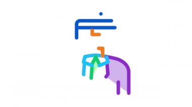 Dosya Şefi Canlandırması ile İşadamı