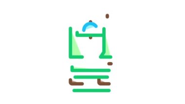 Optik Topografi Ekipmanı Simge Canlandırması