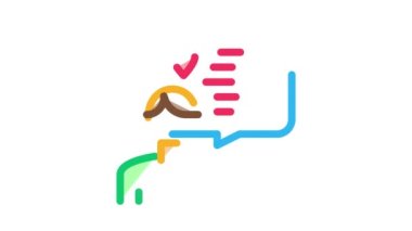 Konum Simgesi Canlandırması Hakkında İnsan Konuşması