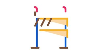 Yol Bariyeri Simgesi Canlandırması