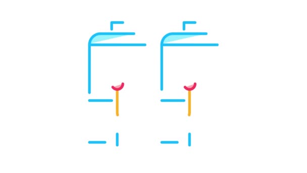 Piwowarskie beczki Icon Animation — Wideo stockowe