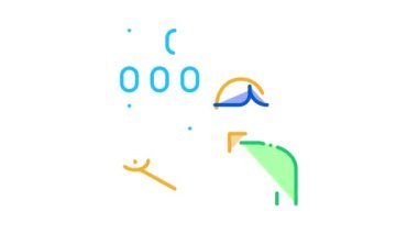 İnsan İkili Kod Simgesi Canlandırması