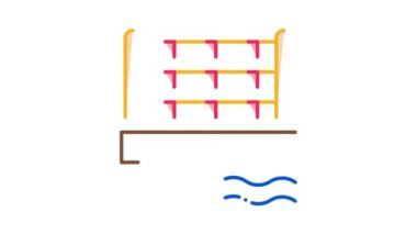 Spor Bariyeri Simgesi Canlandırması