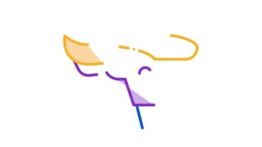 Bisiklet Koltuğu Simgesi Canlandırması