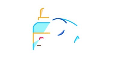 Göz damlası simge canlandırması