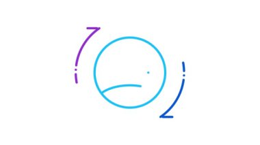 dünya internet ağı simge canlandırması