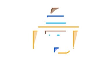 elektrik çarklı çömlek simgesi canlandırması