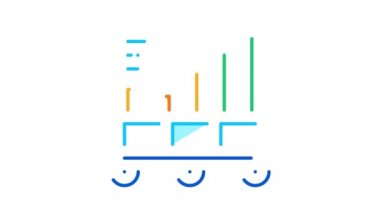 Ayrıntılı grafik istatistikleri Simge Canlandırması